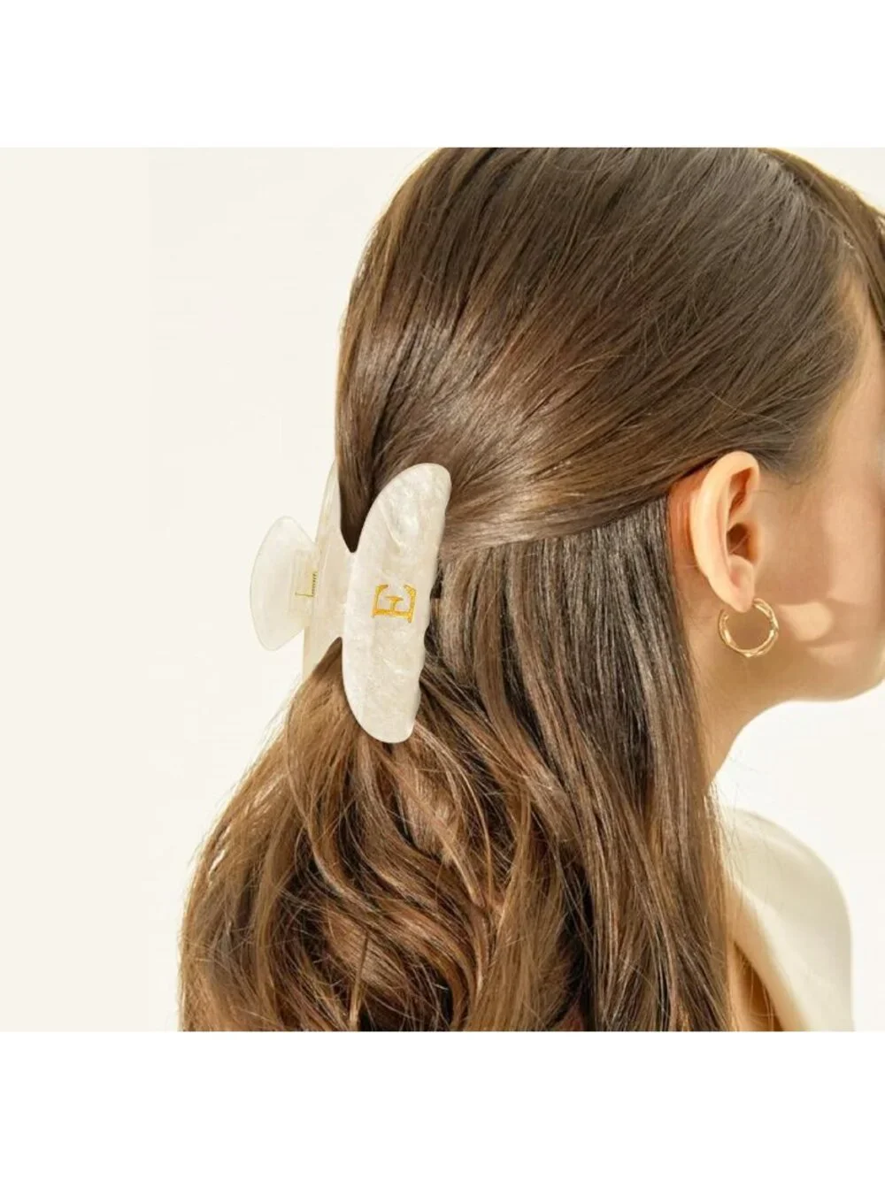 Chic Gold Initial Hair Clips for Women & Teen Girls - Perfect Gift Accessory